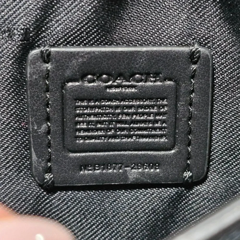 Coach triple small